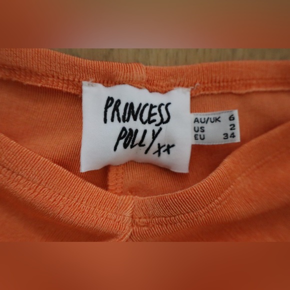Princess Polly Orange Flared Pants - Picture 3 of 5
